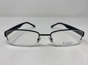 Float Milan FLT 2933ET BLACK MATTE 52-18-137 Half Rim Eyeglasses Frame “B33 - Picture 1 of 8