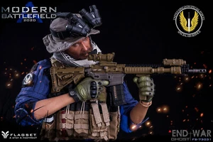 STOCK Flagset 1/6 Modern Battlefield End War Ghost 12" Figura Masculina Modelo FS73031 - Imagen 1 de 12