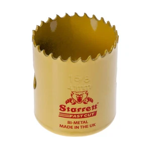 Starrett FCH0158 41mm 1.5/8 bimetal fast cut holesaw fastcut hole saw STRHS41AX - Picture 1 of 2