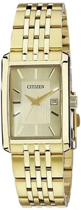 Reloj Citizen Hombre Oro Acero Inoxidable Analógico Esfera Dorada BH1672-52P - Imagen 1 de 4