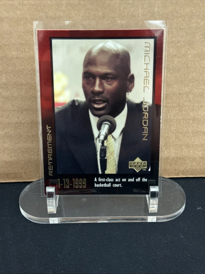 1999 Upper Deck Michael Jordan Career - Michael Jordan #60 - Image 1 of 1