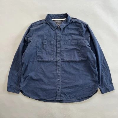 Camisa REI-CO OP XXLarge Mujer Azul Marino Manga Larga Senderismo Aire Libre Algodón Foto 1 de 4