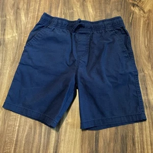 Wonder Nation Boys Blue Shorts Khaki Pull On Drawstring Size 8 - Picture 1 of 8