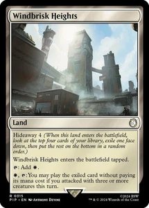 Windbrisk Heights 0315 MTG PIP Fallout Rare NP - Picture 1 of 1