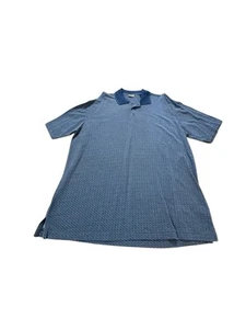 Axist Men's Collar Shirt Short Sleeves Blue Size LG - Picture 1 of 5