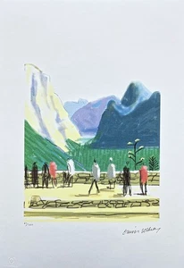 DAVID HOCKNEY - The Yosemite suite with people - signed, numbered edition 61/500 - Picture 1 of 4