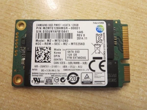 Samsung mSATA 128GB SSD PM851 - used, tested - Picture 1 of 2
