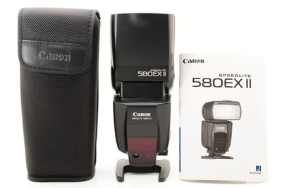 [Top MINT] Canon Speedlite 580EX II Shoe Mount Flash Tested  From JAPAN - Image 1 of 4
