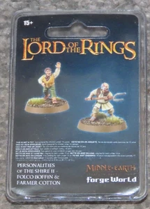 Personalities of the Shire Folco Boffin and Farmer Cotton LoTR BNIB New GW FW - Picture 1 of 2