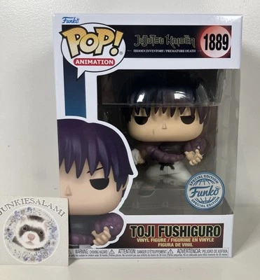 Jujutsu Kaisen #1889 Toji Fushiguro Funko Pop! Anime Vinyl Figure Common New SE — 第 1/4 张图片