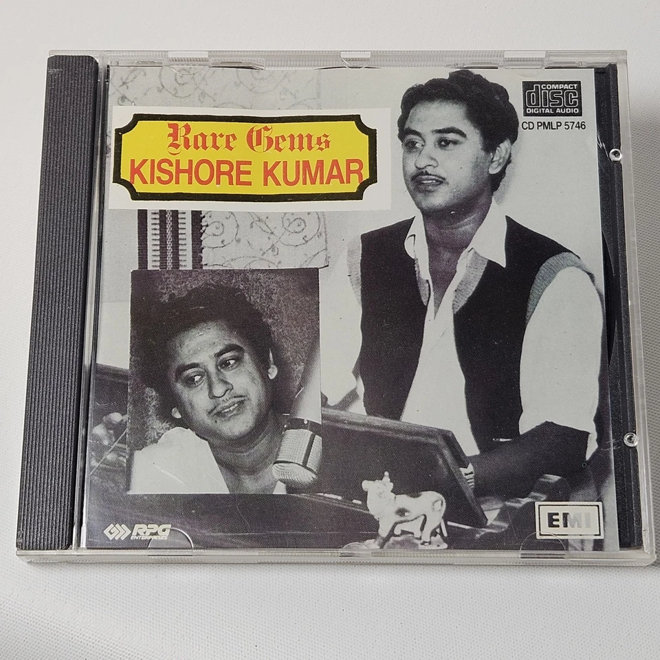 Kishore Kumar RARE GEMS Bollywood Audio CD Made in UK 1993 Foto 1 de 4