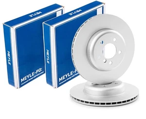 2x Meyle PD Rear Solid Brake Disc for Renault Clio - Picture 1 of 2