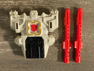 Transformers Armada Jetfire 2003 PART Shield Chest Plate & 2 Missiles - Vintage - Image 1 of 4