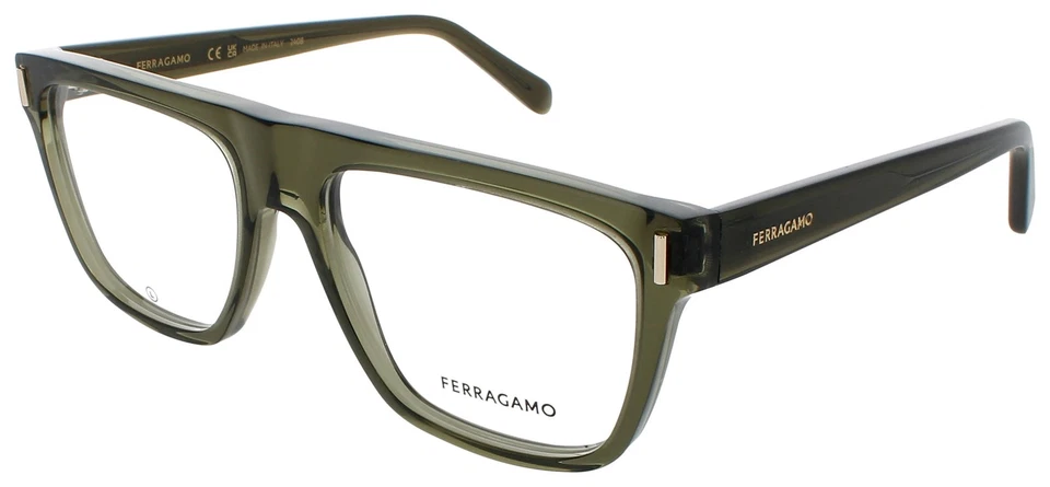 SALVATORE FERRAGAMO SF2997-320-55 Eyeglasses Eye Glasses 320 TRANSPARENT Authent - Image 1 of 1