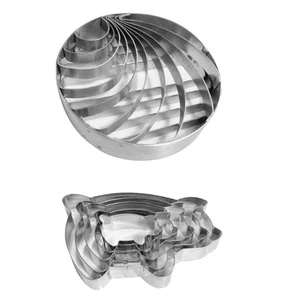 Stampo per pane messicano in acciaio inox con 6 stampi con mot di maiale5343 - Foto 1 di 6