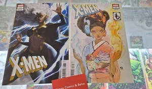 X-Men #13 Melocotón Momoko Variante Kimono y Variante Ejikure Casi Nuevo Marvel  - Imagen 1 de 3
