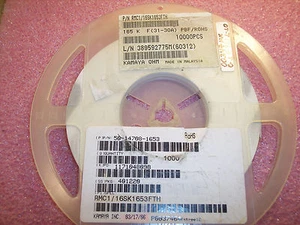 QTY (10,000) 165K Ohm 1/16W 1% 0402 CHIP RESISTORS RMC1/16SK1653FTH KAMAYA OHM - Picture 1 of 1