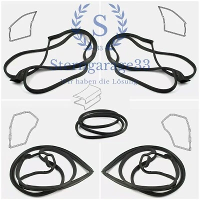 Mercedes W123 Türdichtungen und Kofferraumdichtung Set 5 St. Dichtung Dichtsatz