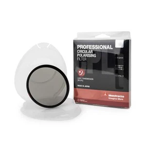 Manfrotto Professional Circular Polfilter CPL 82 mm Anti refelxion Spiegelung - Picture 1 of 6