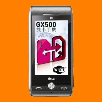LG GX500 3MP AF FM A2DP WiFi 3" Touchscreen Dual SIM Active GSM EDGE Cell Phone - Image 1 of 4