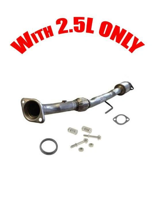 Nuevo convertidor catalítico de tubo flexible con herrajes para Nissan Altima 2002-2006 Foto 1 de 4