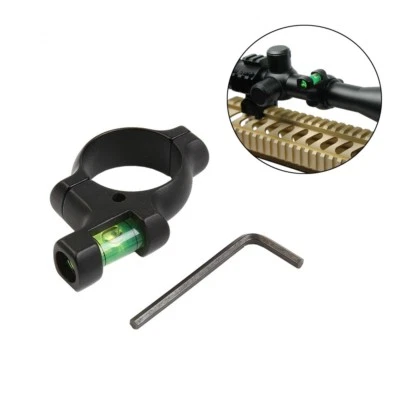 Tactical Spirit Bubble Level 30/34mm Ring for Tube Scope Durable Alloy Steel - Image 1 of 4