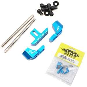 NEW Yeah Racing Alum Rear Adj Suspension Mount Blue: TT-02 RWD FREE US SHIP - Picture 1 of 4