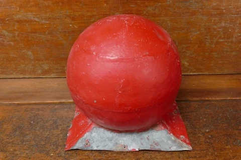 Antique Galvanized Roof Top Center Finial Cupola Architectural Roof Ornament Cover