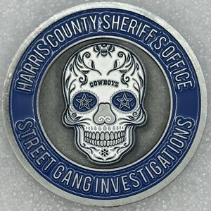 Harris County Sheriff’s Office Texas Street Gang Investigations Serialized Coin