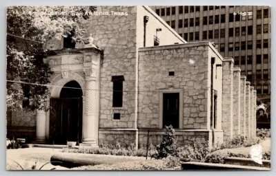 Alamo Museum San Antonio Texas RPPC Real Photo Postcard B35 - Imagem 1 de 2