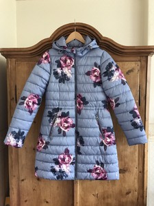 Joules Puffer Jacket Floral Coats 