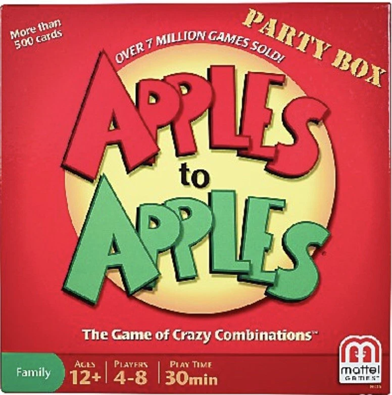 Apples To Apples Party Box Board Game Out Of The Box Award Winning Card Game - Image 1 of 1