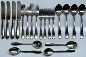 SILVERWARE BODA NOVA "GOURMET" JAPÓN 20 piezas Completo 4 piezas Pl Juego Tenedor Cuchara En muy buena condición - Imagen 1 de 9