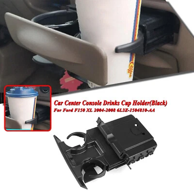 Portavasos para bebidas con consola central de coche para Ford F-150 XL 2004-2008 6L3Z-1504810-AA Foto 1 de 4