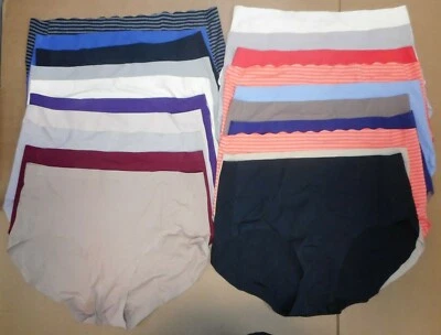 LOTE DE 20 - CALZONCILLOS/BRAGAS ESTILO HIPSTER SURTIDOS TALLA: 1X Foto 1 de 4