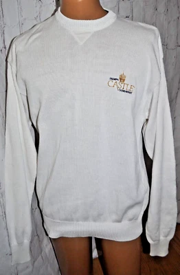 Vantage La Mode DE COLECCIÓN TRUMP CASTLE casino resort talla L suéter de punto LOGO Foto 1 de 4