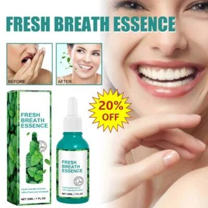 Bad Breath Removing Drops - Fresh Breath Professional Formula Oral Care Essence - Bild 1 von 9