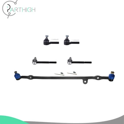 5x Front Steering Kit Tie Rod End Link Center Link For 1984-1995 Toyota Pickup - Изображение 1 из 4