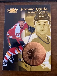 1997 Pinnacle Mint Collection Jarome Iginla Calgary Flames #29