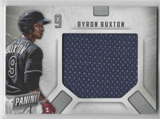 2015 Panini Father's Day Jumbo Materials #BB Rookie BYRON BUXTON Twins