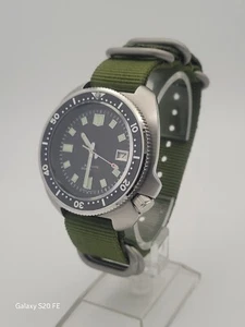 Orologio Uomo 41mm Lusso Nero Subacqueo NH35 Giapponese Automatico 100m NATO 'Willard' - Foto 1 di 15