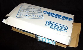 Vintage Nintendo Power Pad Game Pad Floor Mat NES Untested 1988