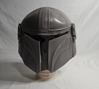 Casco Star Wars The Mandalorian Cosplay Látex Goma Halloween Máscara Foto 1 de 4