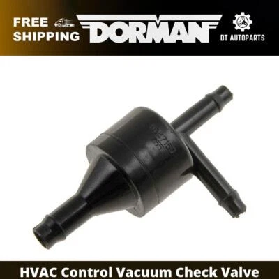 For 1993-1996 GMC P3500 Dorman HVAC Control Vacuum Check Valve 1994 1995 - Image 1 of 4