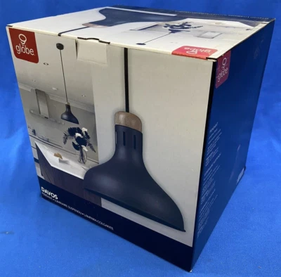 Colgante Globe Electric 65423 Novogratz Davos 1 luz grafito Foto 1 de 4