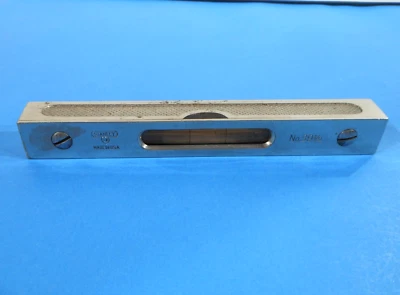 VTG STANLEY No. 39 1/2 NICKEL PLATED MACHINISTS LEVEL MADE IN U.S.A. - Image 1 of 4