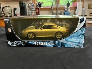 Coche Hot Wheels Porsche GT3 2003 1:18 C2590 colección de metal nuevo - Imagen 1 de 9