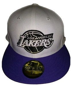 Bronny James Hat Lebron James JR 59FIFTY Los Angeles Lakers 7 1/2 USA LA Cap NEW - Picture 1 of 8