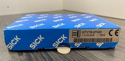 New (1) SICK WTV18-2P420 Photoelectric Sensor - Infrared 100-200MM Range - USA - Image 1 of 4