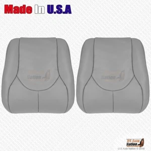 1996 1997 1998 Mercedes Benz SL500 SL600 Left & Right Bottoms Leather Cover Gray - Picture 1 of 7